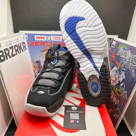 NIKE AIR MAX PENNY 1 BIG KIDS 5.5Y - Picture 4 of 8